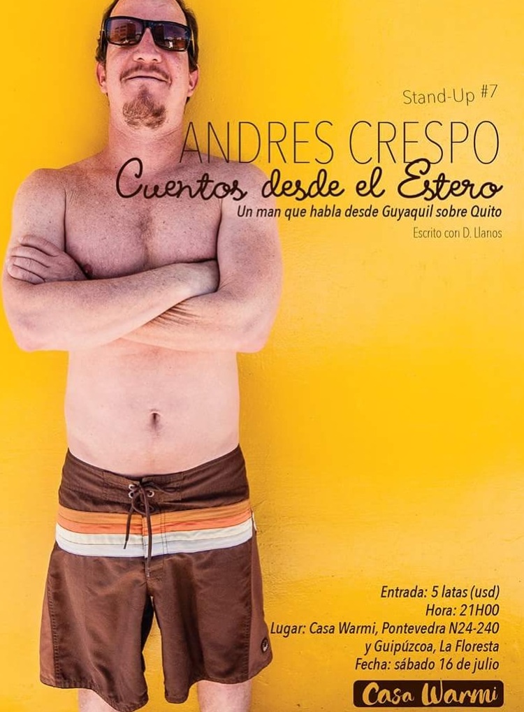 Ave Jaramillo, Monserrath Astudillo, Andrés Crespo, Stand-Up Comedy Ecuador, Radio Cocoa