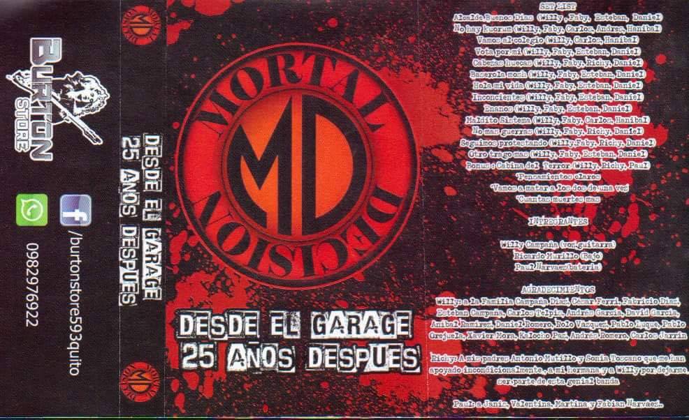 Cassette Mortal Decisión, Mortal Decisión, Metal Ecuatoriano, Radio COCOA