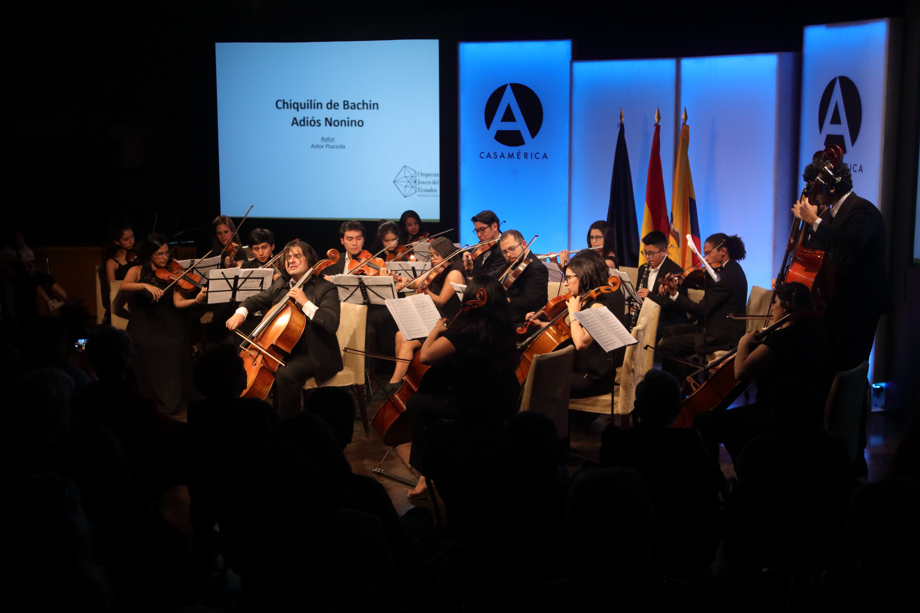 Orquesta joven del Ecuador, música de cámara, Diego Carneiro 