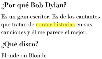 ¿Por qué Bob Dylan?