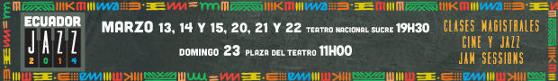 Banner Ecuador Jazz 2014