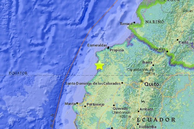 Sismo Ecuador